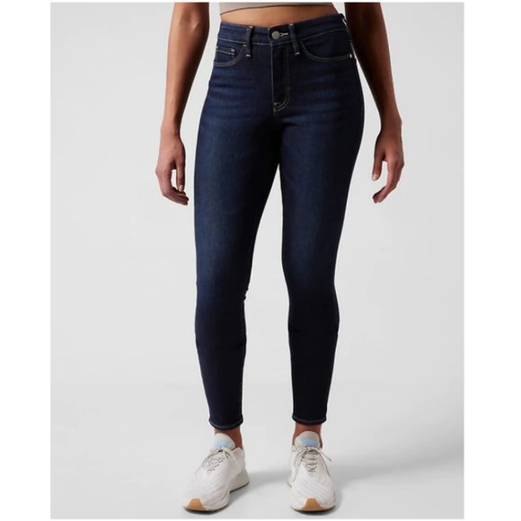 Athleta Jeans Athleta Sculptek Ultra Skinny Midnight Jean Poshmark